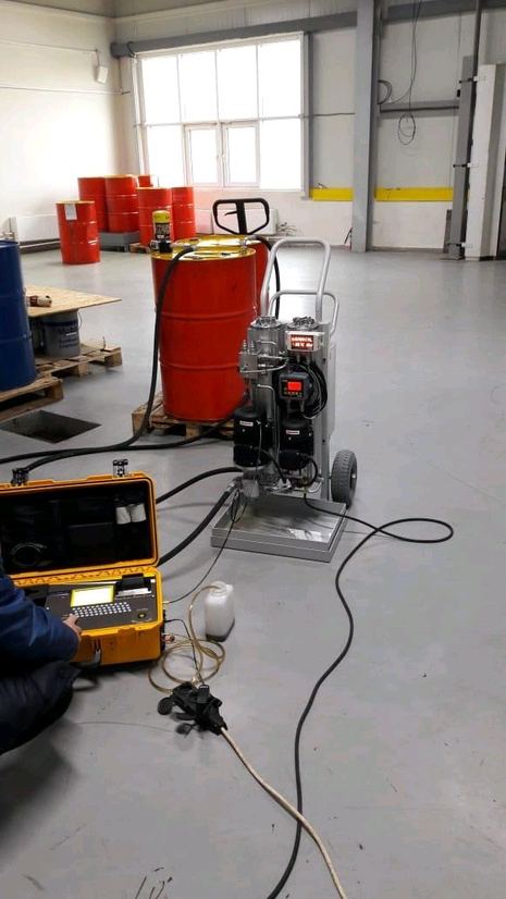Equipment rental for oil filtration